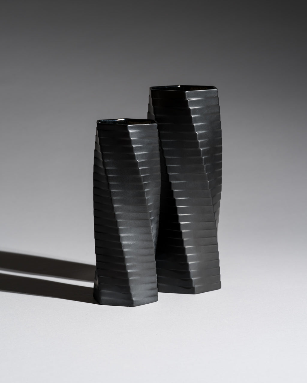 “Pisa” Vase Duo – Werner Uhl for Rosenthal, 1985