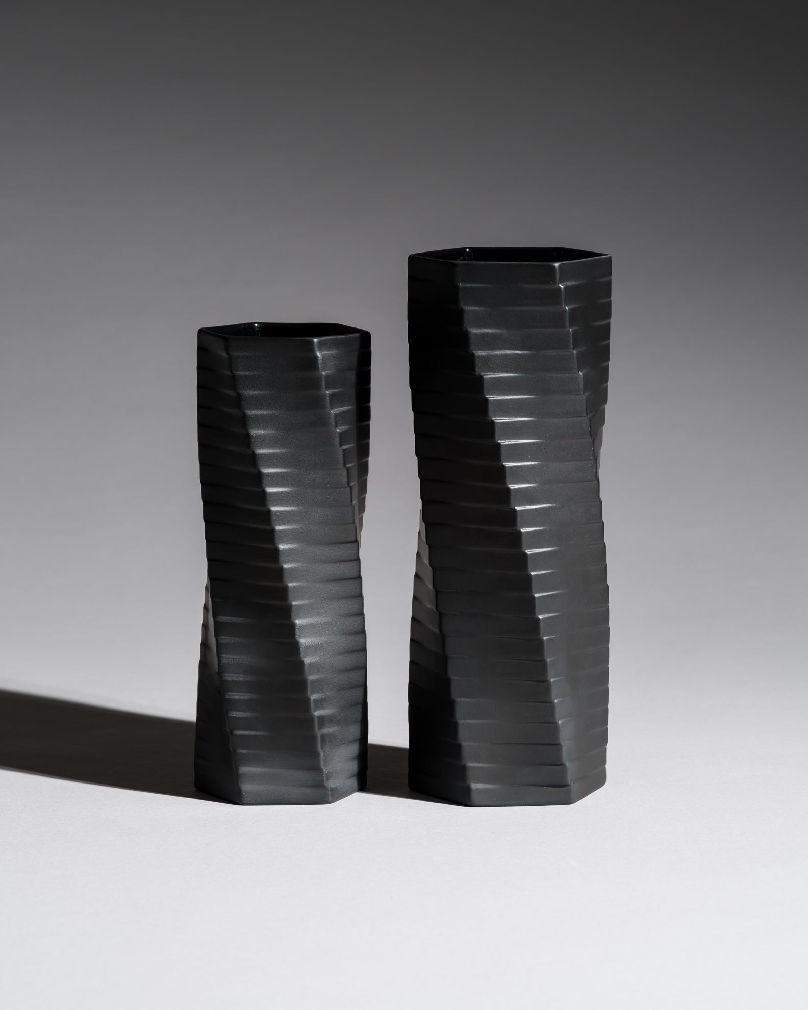 “Pisa” Vase Duo – Werner Uhl for Rosenthal, 1985
