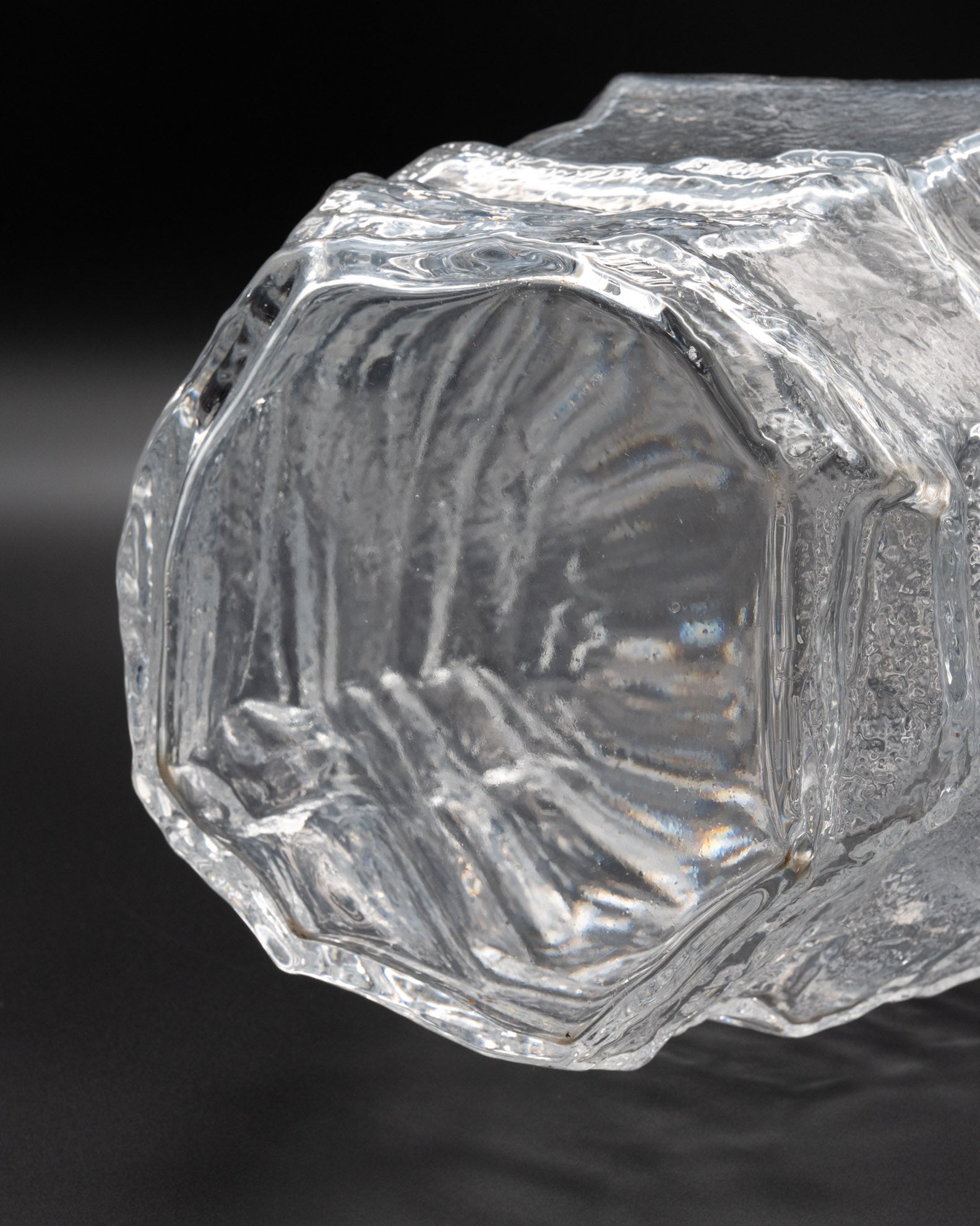 Alaska Glass Floor Vase - Peill & Putzler, 1970s