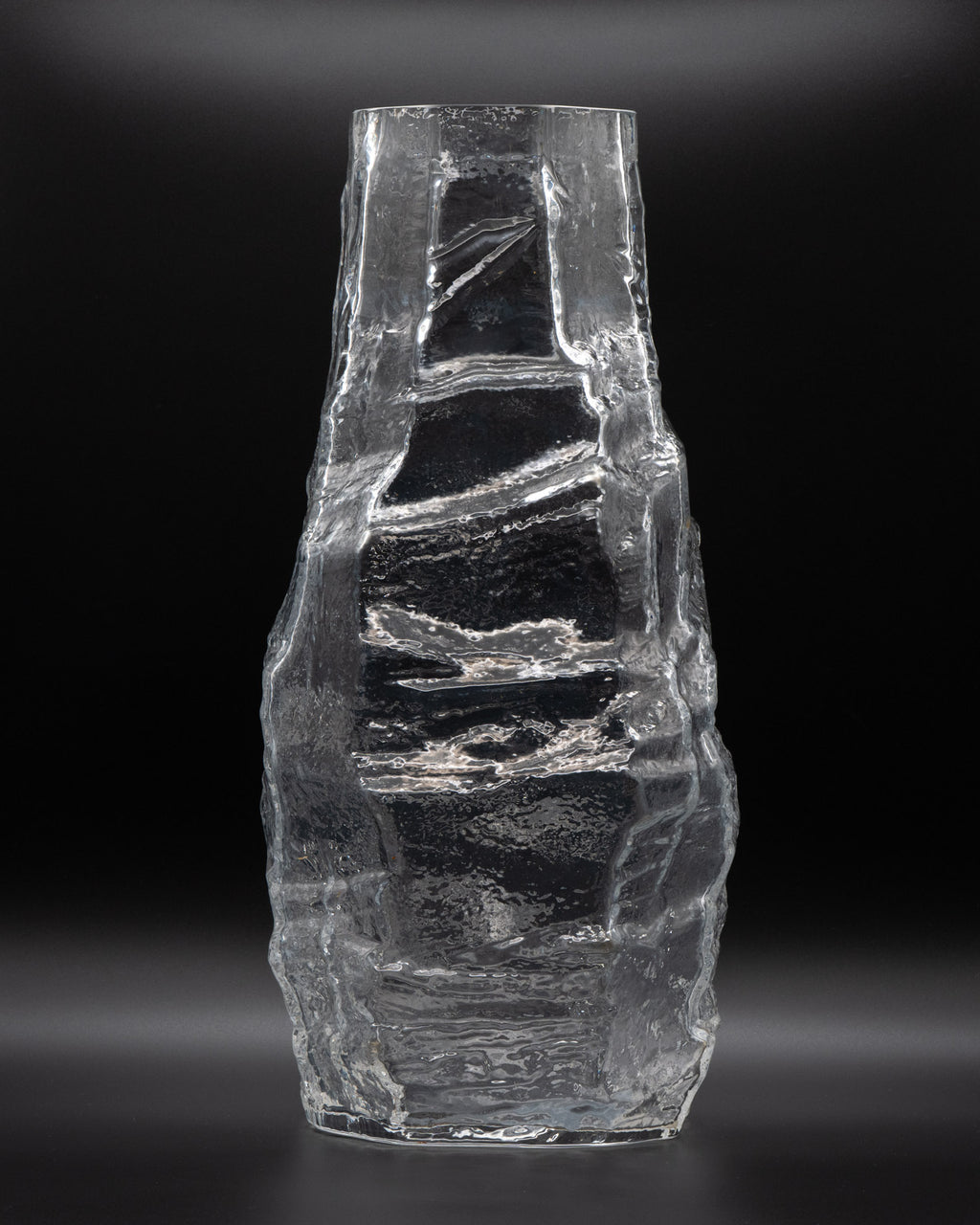 Alaska Glass Floor Vase - Peill & Putzler, 1970s