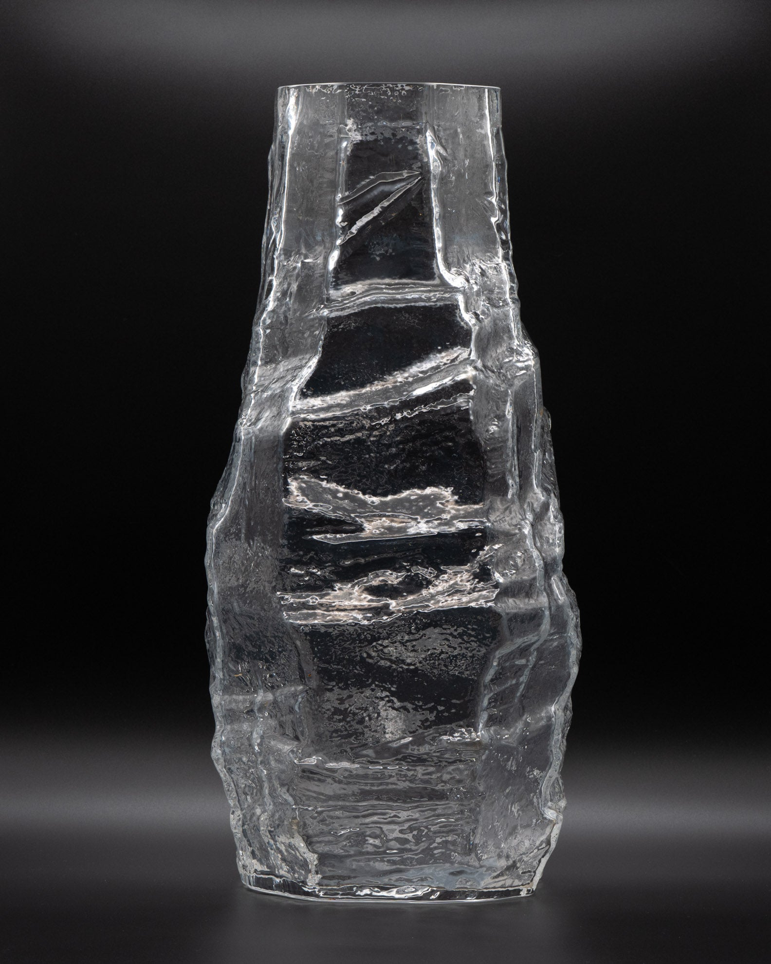 Alaska Glass Floor Vase - Peill & Putzler, 1970s