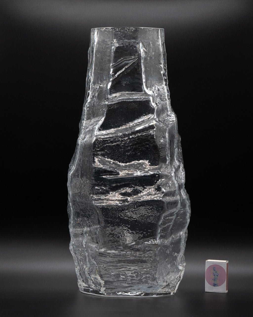 Alaska Glass Floor Vase - Peill & Putzler, 1970s