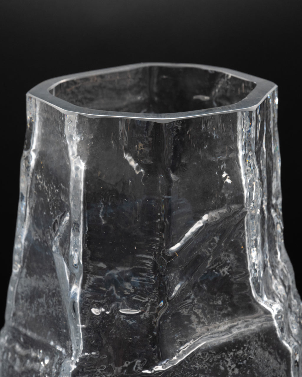 Alaska Glass Floor Vase - Peill & Putzler, 1970s