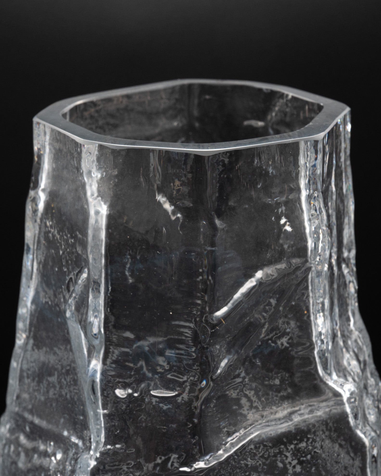 Alaska Glass Floor Vase - Peill & Putzler, 1970s