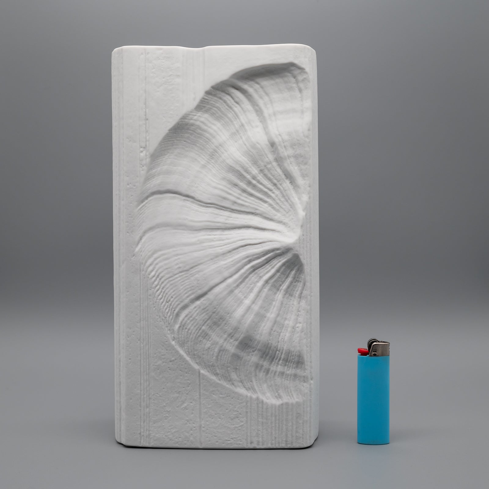 Op Art Bisque Porcelain Vase – Nartin Freyer for Rosenthal, 1970s