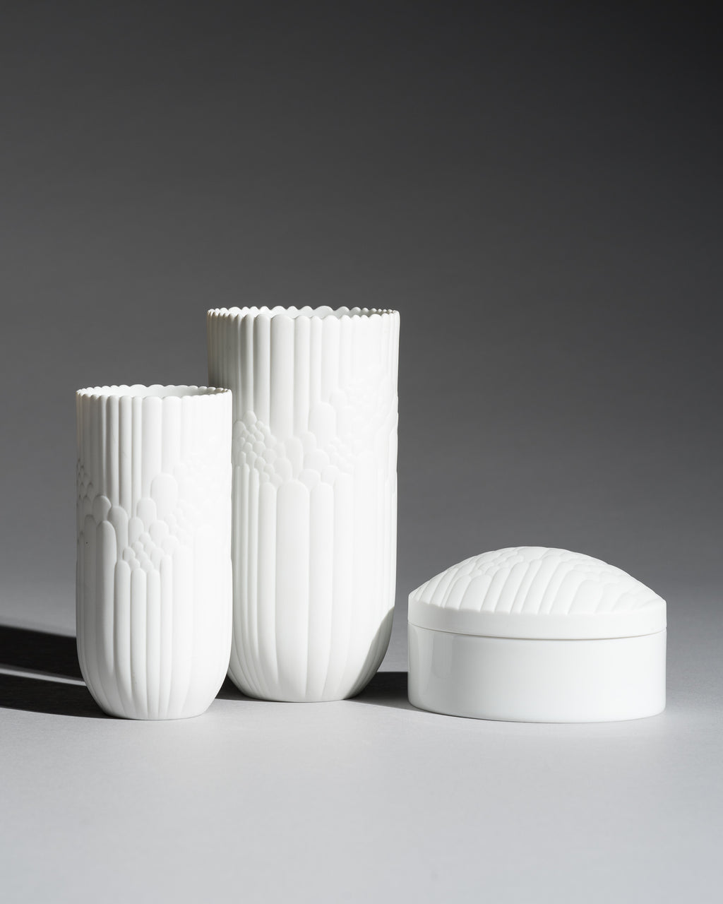 Anemone Porcelain Trio – Rosemonde Nairac for Rosenthal, 1970s