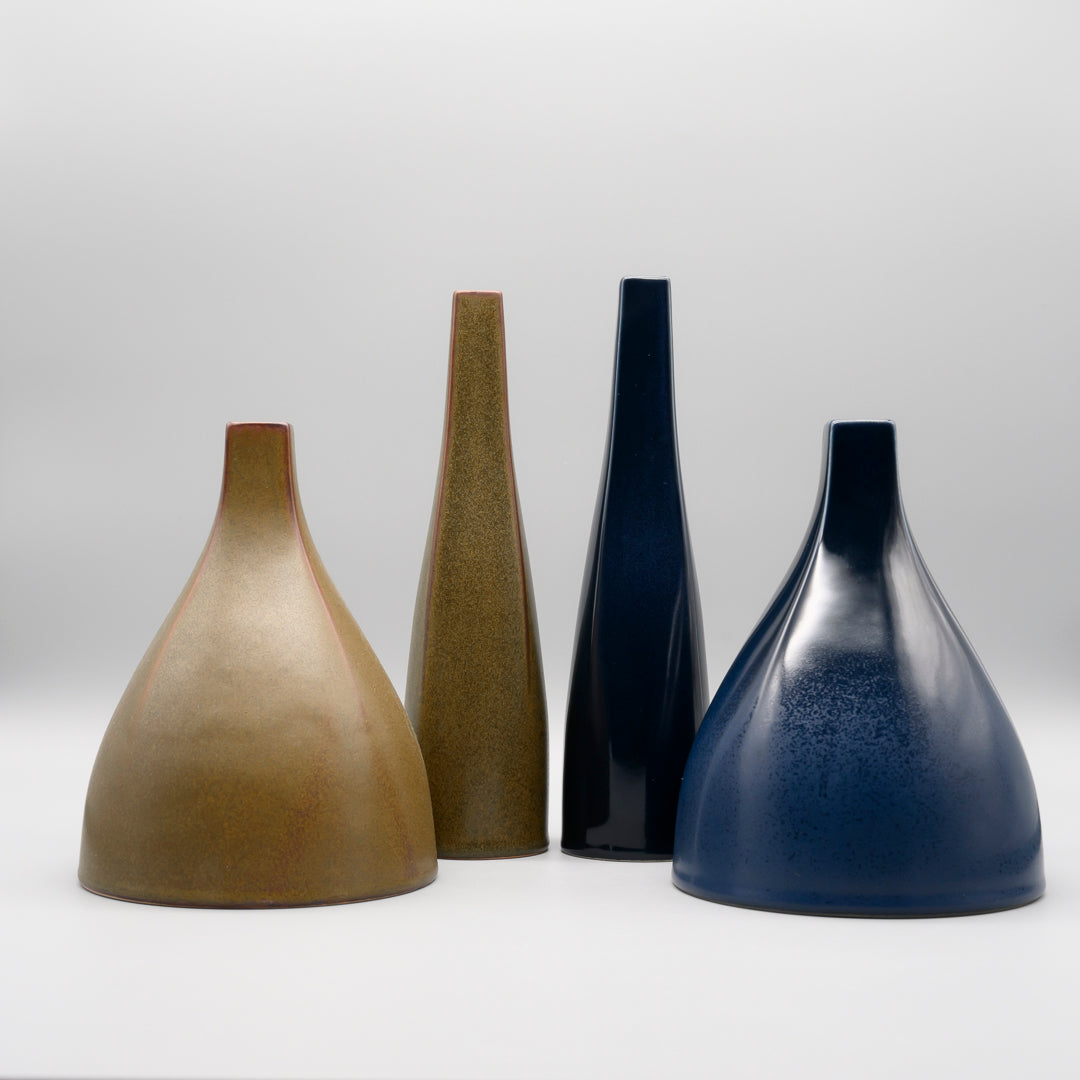 Quadratur Vases Quartet – Jeroen Bechtold for Rosenthal, 1990s