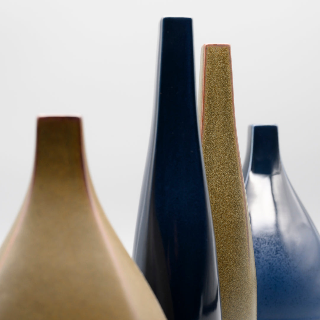Quadratur Vases Quartet – Jeroen Bechtold for Rosenthal, 1990s