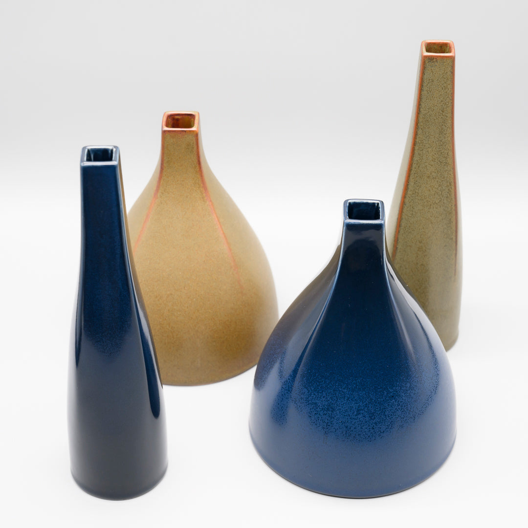 Quadratur Vases Quartet – Jeroen Bechtold for Rosenthal, 1990s