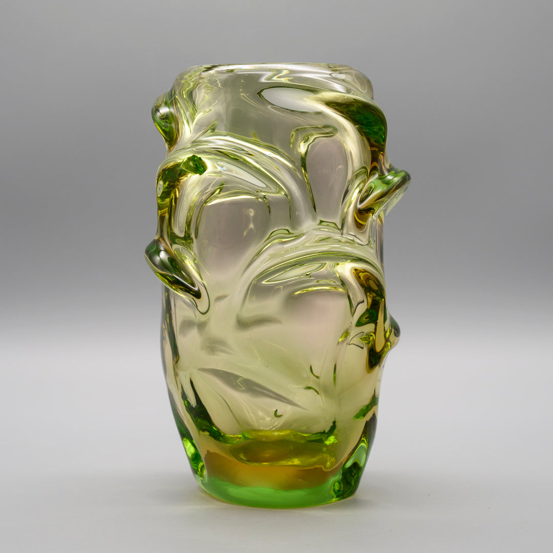 Propeller Glass Vase - Jan Kotík for Beránek (Škrdlovice) Glassworks, 1960s