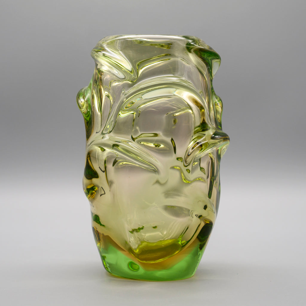 Propeller Glass Vase - Jan Kotík for Beránek (Škrdlovice) Glassworks, 1960s