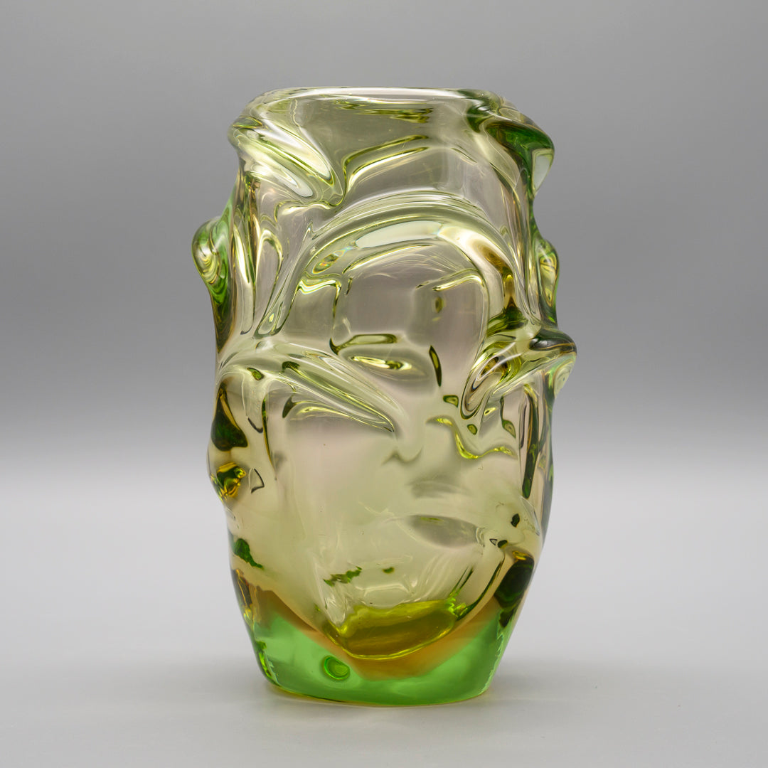 Propeller Glass Vase - Jan Kotík for Beránek (Škrdlovice) Glassworks, 1960s