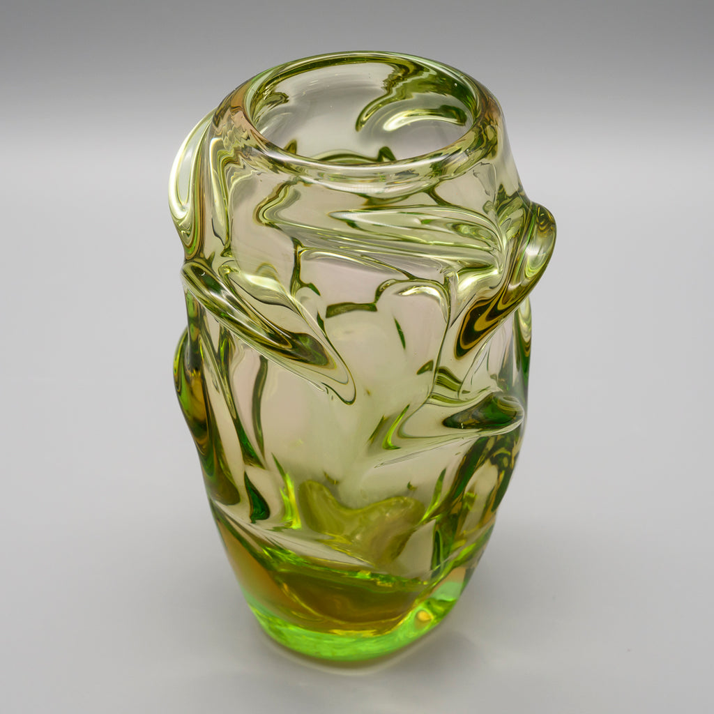 Propeller Glass Vase - Jan Kotík for Beránek (Škrdlovice) Glassworks, 1960s