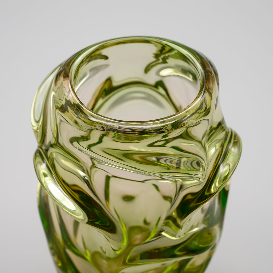 Propeller Glass Vase - Jan Kotík for Beránek (Škrdlovice) Glassworks, 1960s