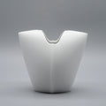 White Bisque Porcelain Vase – Lino Sabattini for Rosenthal, 1980s–1990s