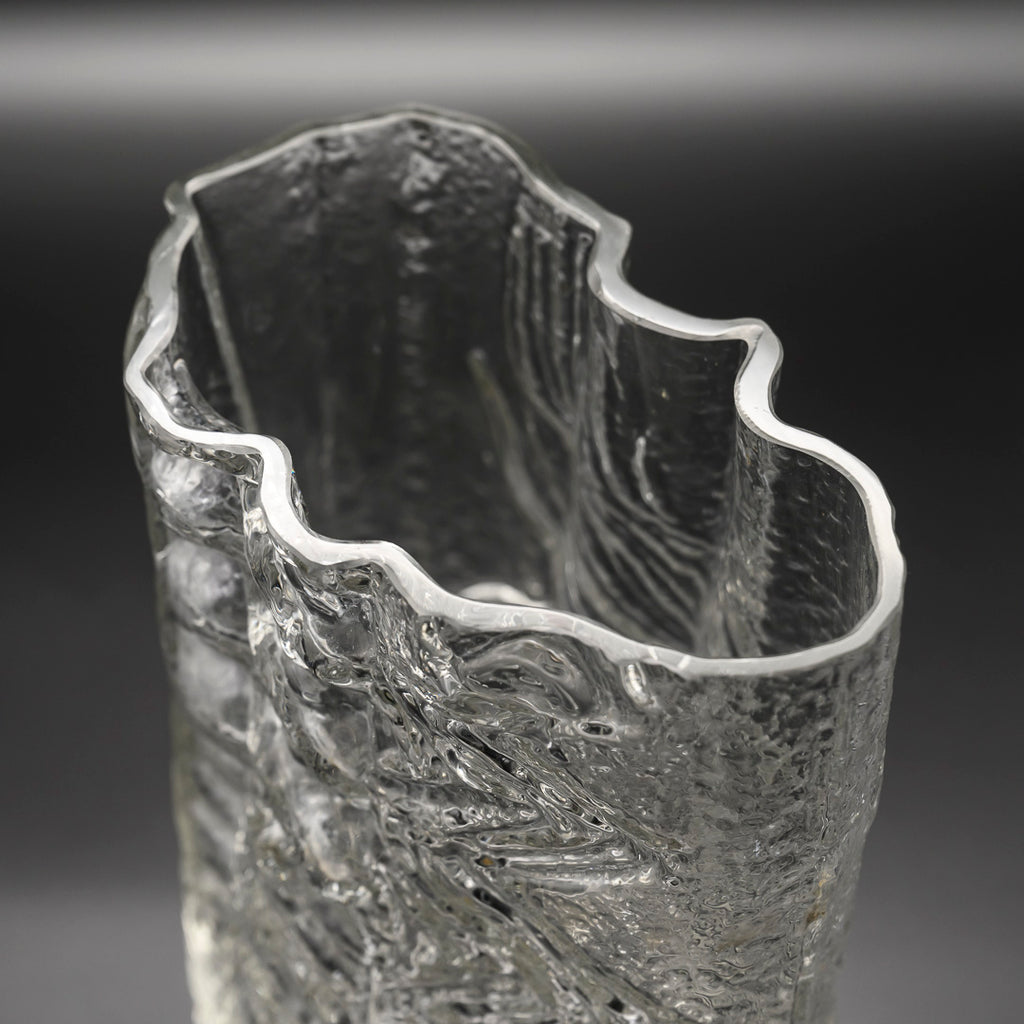 Glasstruktur Vase – Martin Freyer for Rosenthal, 1970s