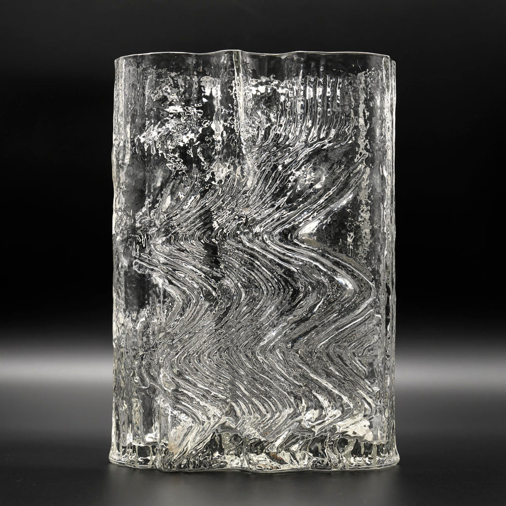 Glasstruktur Vase – Martin Freyer for Rosenthal, 1970s
