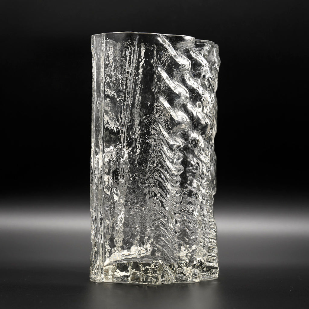 Glasstruktur Vase – Martin Freyer for Rosenthal, 1970s