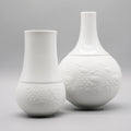 Relief Porcelain Vase Duo – Bjørn Wiinblad for Rosenthal, 1967-68