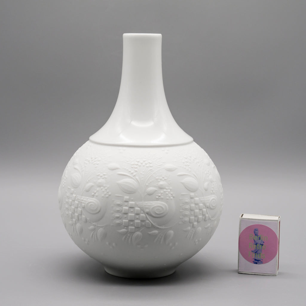 Relief Porcelain Vase Duo – Bjørn Wiinblad for Rosenthal, 1967-68
