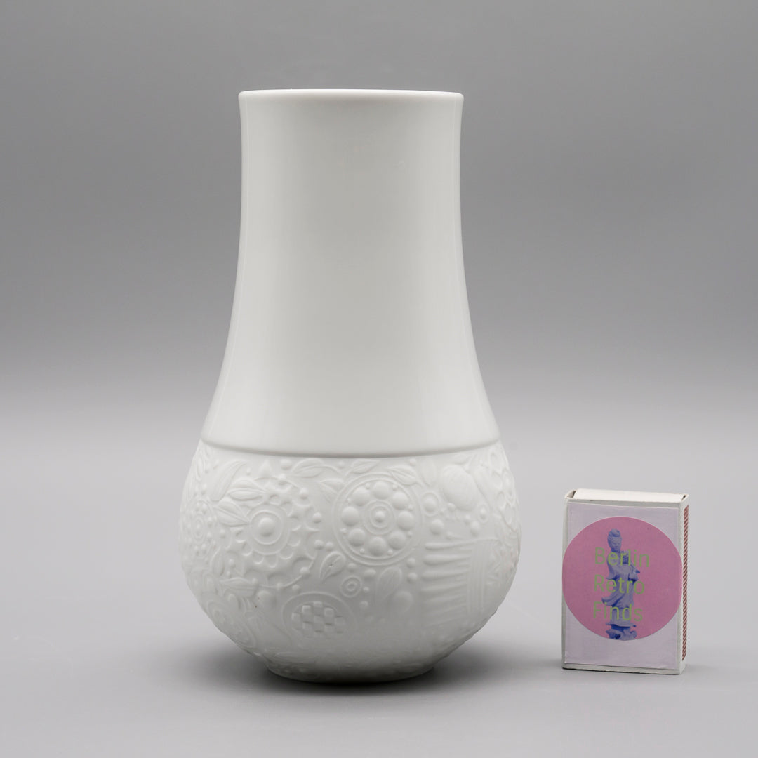 Relief Porcelain Vase Duo – Bjørn Wiinblad for Rosenthal, 1967-68