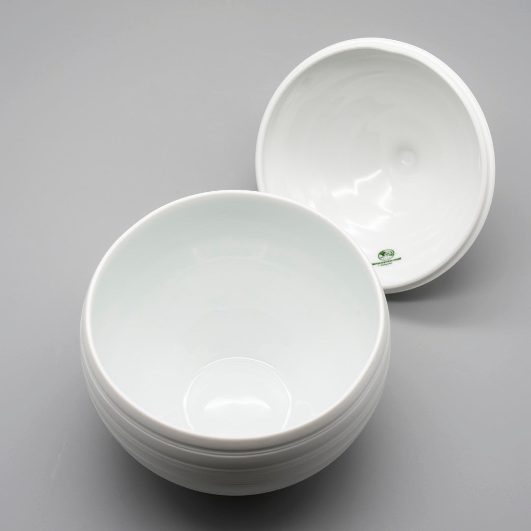 Bisque Porcelain Lidded Box – Hans Achtziger for Hutschenreuther, 1970s