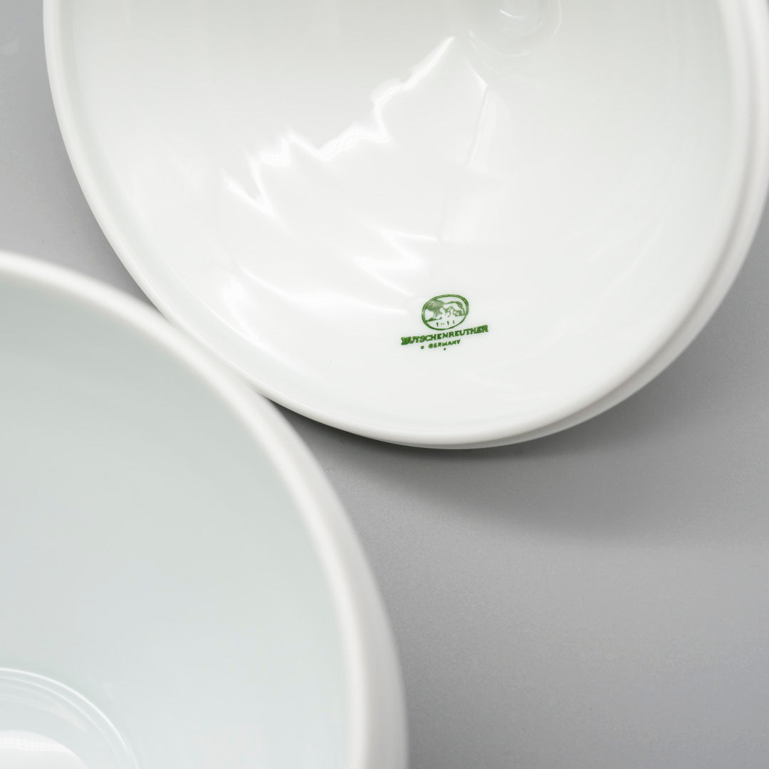 Bisque Porcelain Lidded Box – Hans Achtziger for Hutschenreuther, 1970s