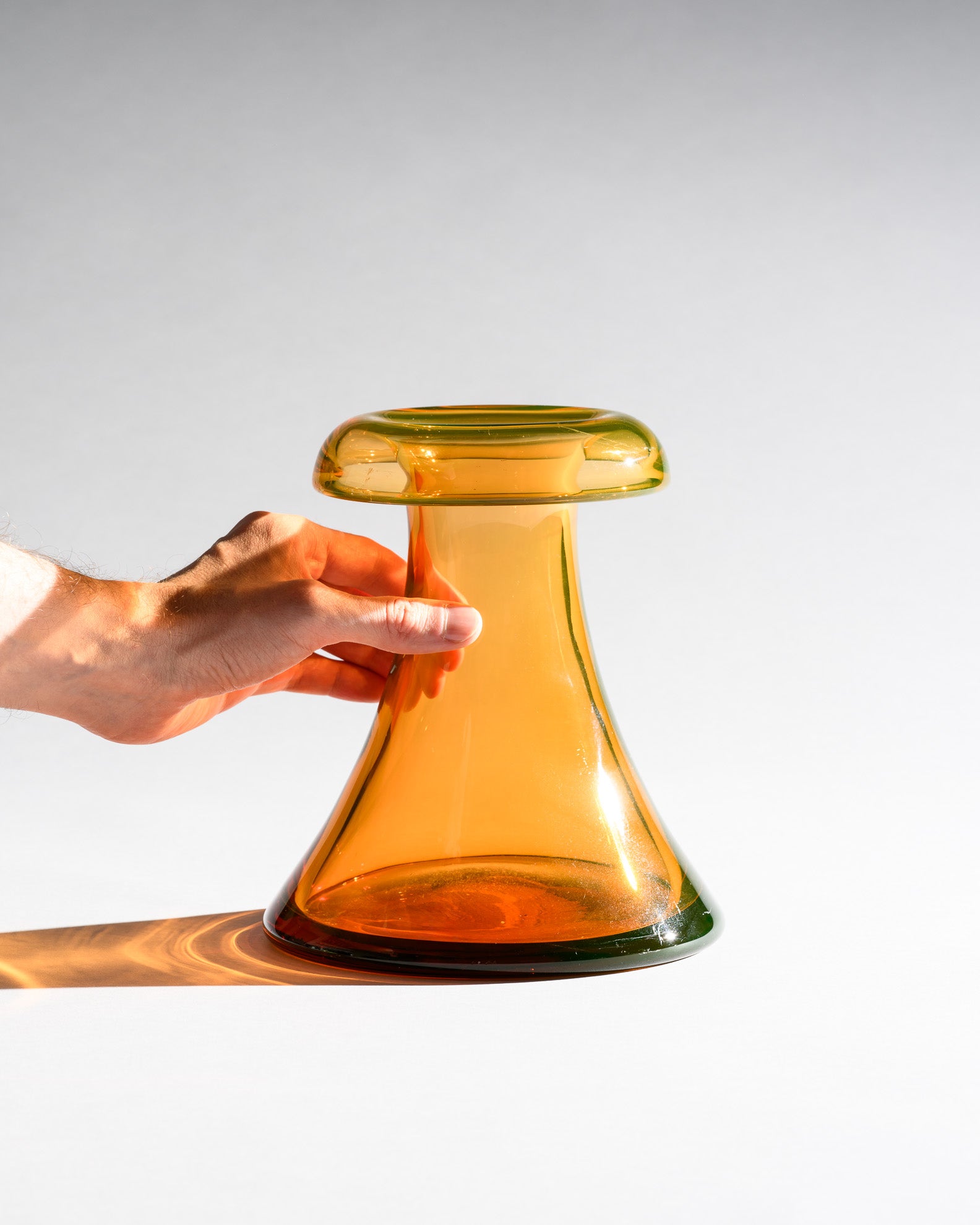 Uranium Glass Vase Duo – Cari Zalloni for WMF, 1970s