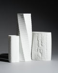 White Bisque Porcelain Trio – Werner Schreib, Martin Freyer & Werner Uhl for Rosenthal, 1970s–1980s