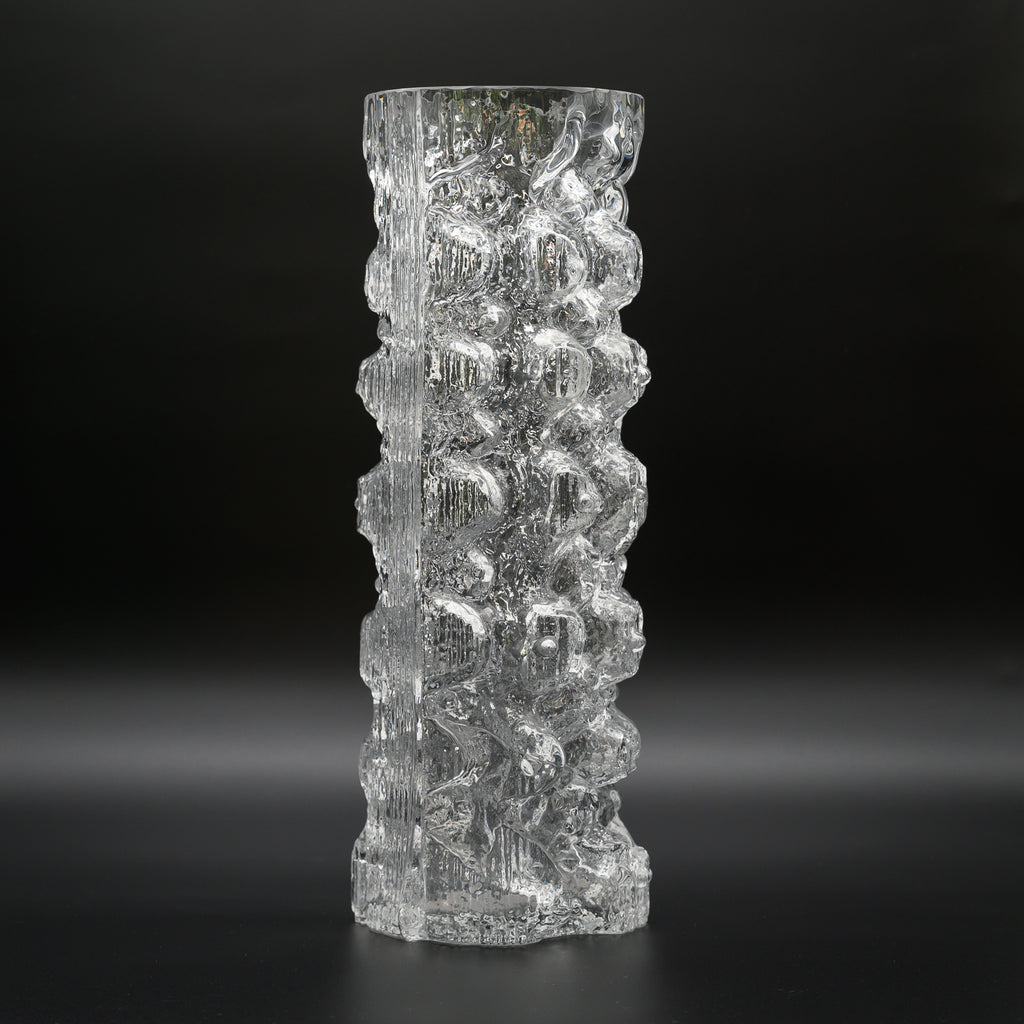 Glasstruktur Vase – Martin Freyer for Rosenthal, 1970s