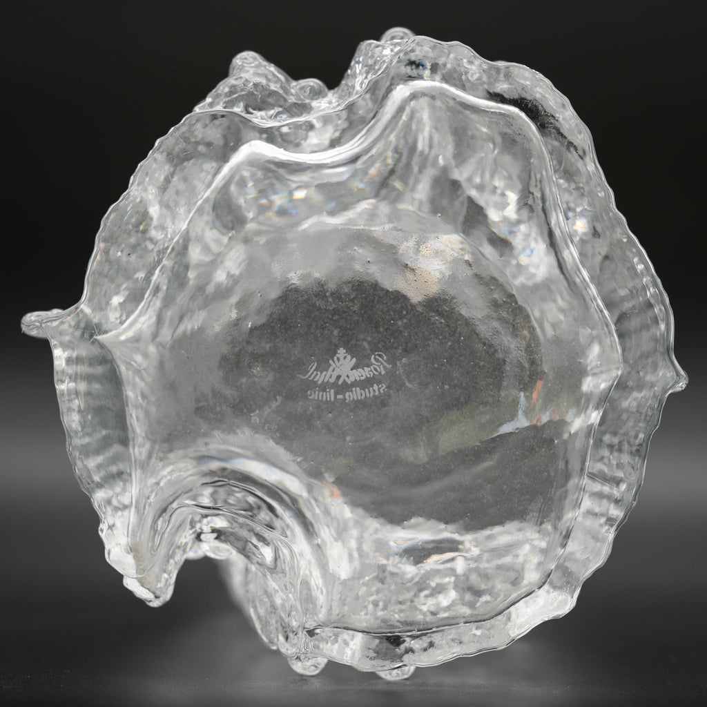 Glasstruktur Vase – Martin Freyer for Rosenthal, 1970s