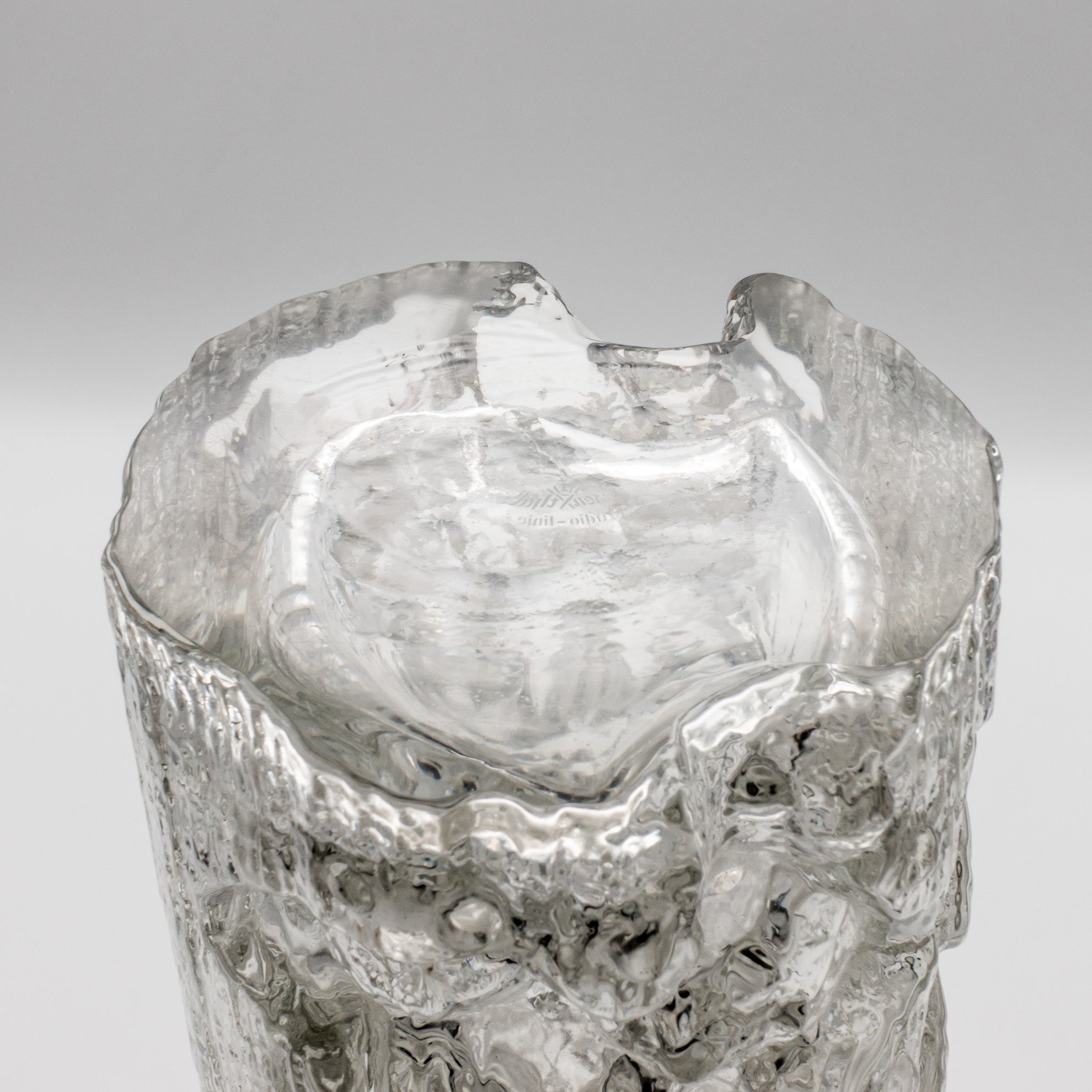 Glasstruktur Vase Duo  – Martin Freyer for Rosenthal, 1970s