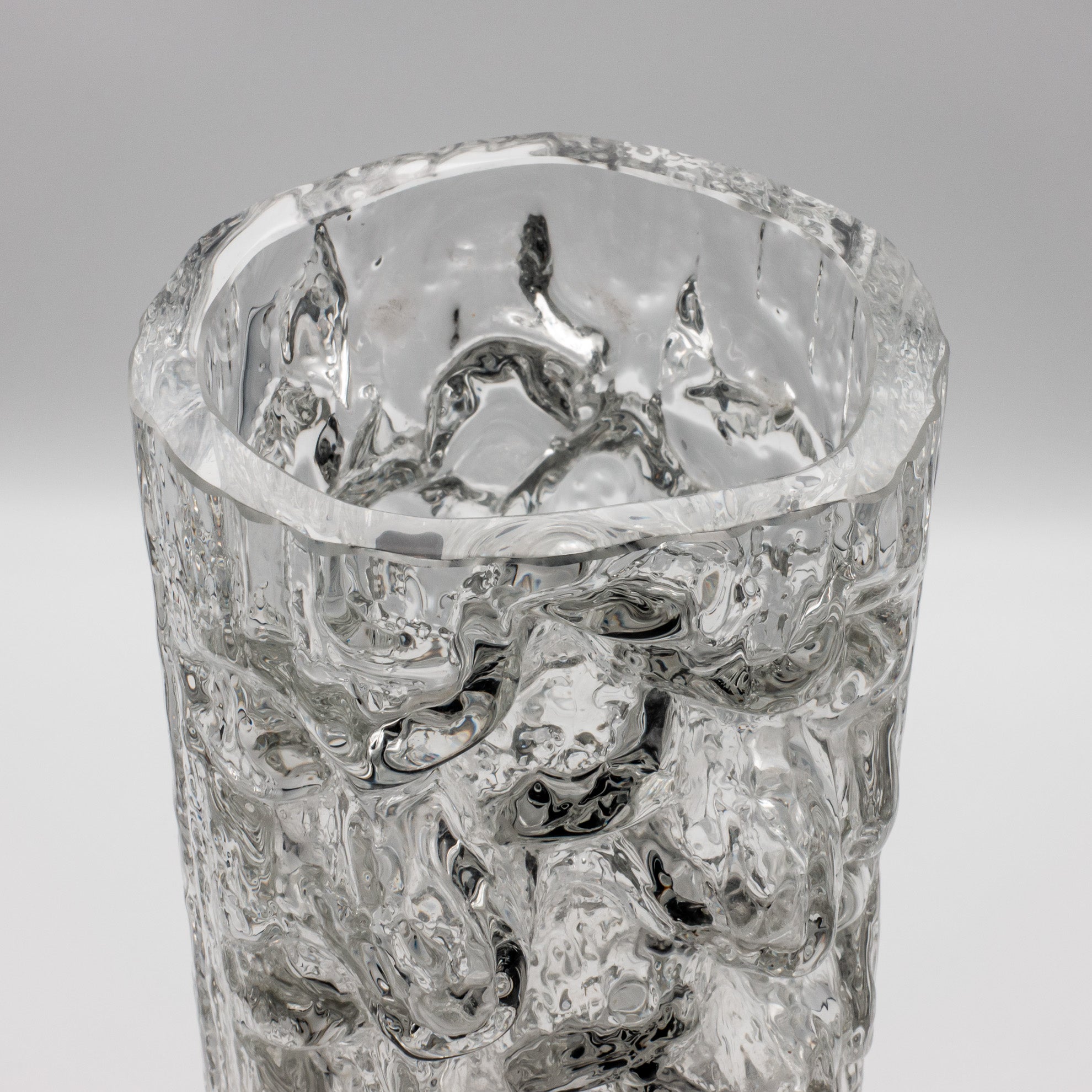 Glasstruktur Vase Duo  – Martin Freyer for Rosenthal, 1970s
