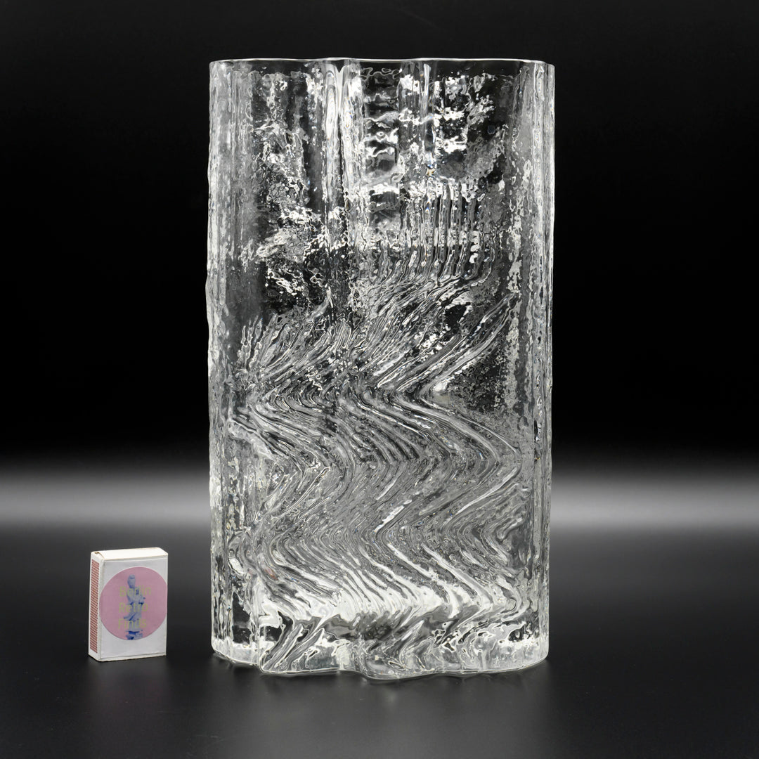 Vase “Glasstruktur” – Martin Freyer for Rosenthal, 1970s
