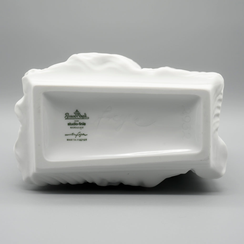 Cascade Bisque Porcelain Vase - Martin Freyer for Rosenthal , 1960s–1970s
