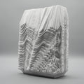 Cascade Bisque Porcelain Vase - Martin Freyer for Rosenthal , 1960s–1970s
