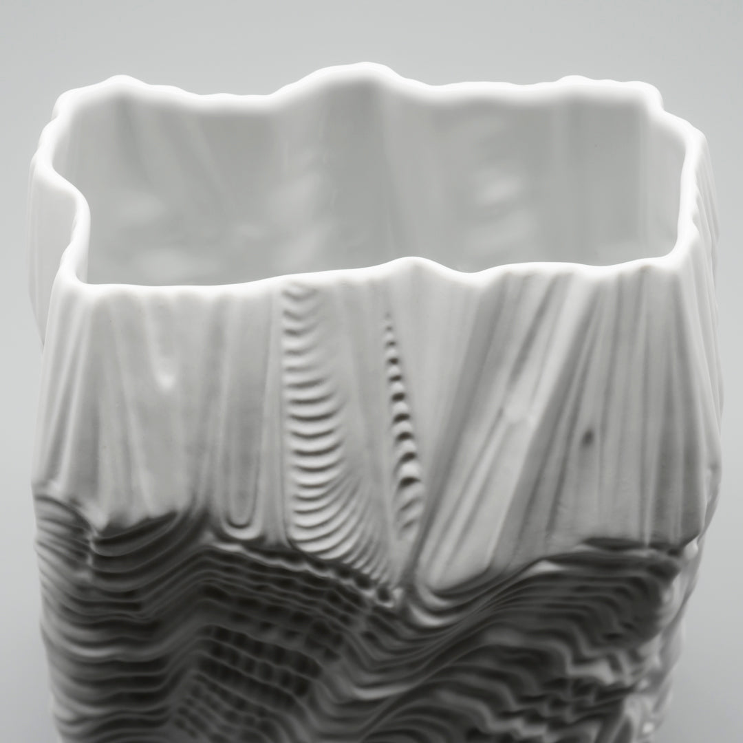 Cascade Bisque Porcelain Vase - Martin Freyer for Rosenthal , 1960s–1970s