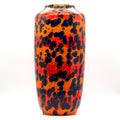 Glazed Ceramic Floor Vase - Scheurich, 1970s