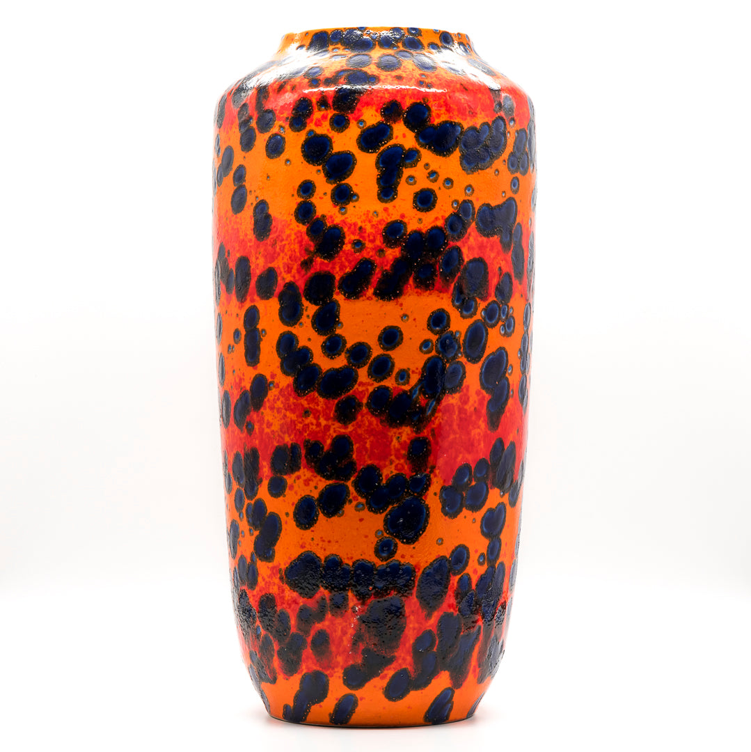 Glazed Ceramic Floor Vase - Scheurich, 1970s