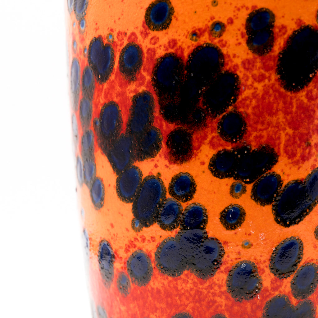 Glazed Ceramic Floor Vase - Scheurich, 1970s