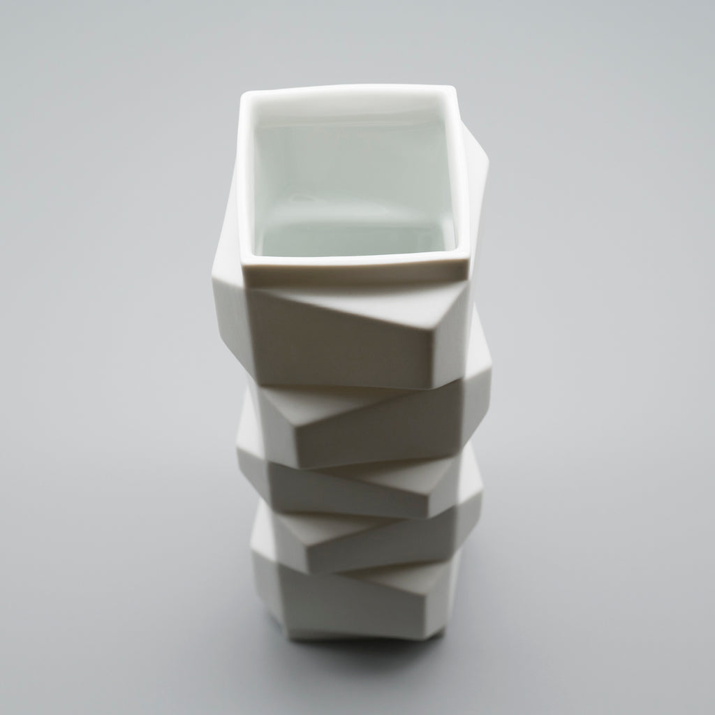 "Archais" Bisque Porcelain 5 Vase Set – Heinrich Fuchs for Hutschenreuther, 1960s–1970s
