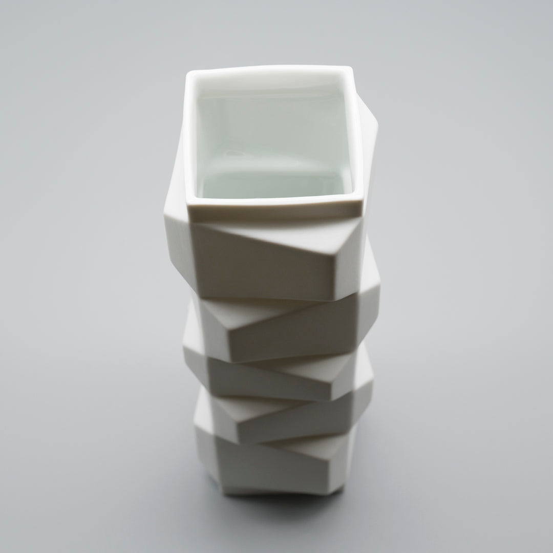 "Archais" Bisque Porcelain 5 Vase Set – Heinrich Fuchs for Hutschenreuther, 1960s–1970s