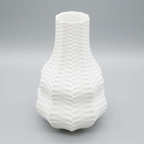 Archais Bisque Porcelain Calabash Vase – Heinrich Fuchs for Hutschenreuther, 1960s–1970s