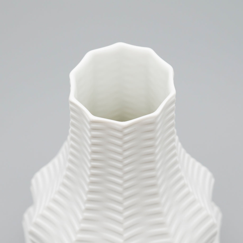Archais Bisque Porcelain Calabash Vase – Heinrich Fuchs for Hutschenreuther, 1960s–1970s