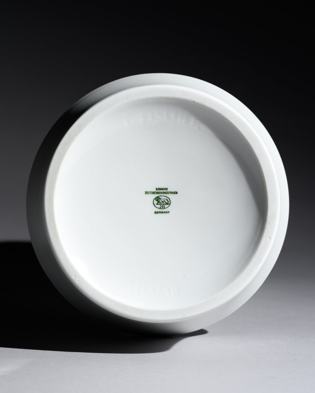 White Bisque Porcelain Trio – Cuno Fischer for Hutschenreuther, 1960s