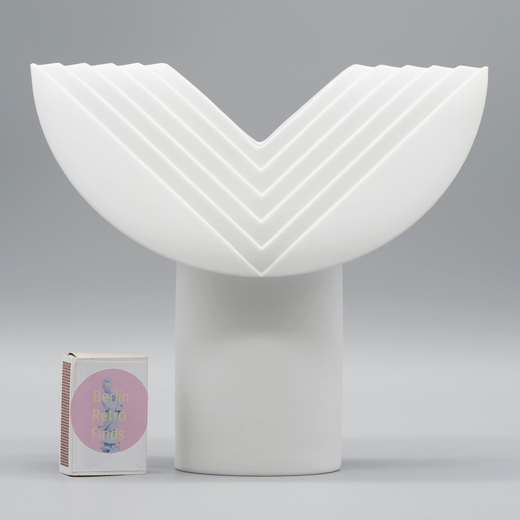 Bisque Porcelain Vase Duo “Totem” – Ambrogio Pozzi for Rosenthal