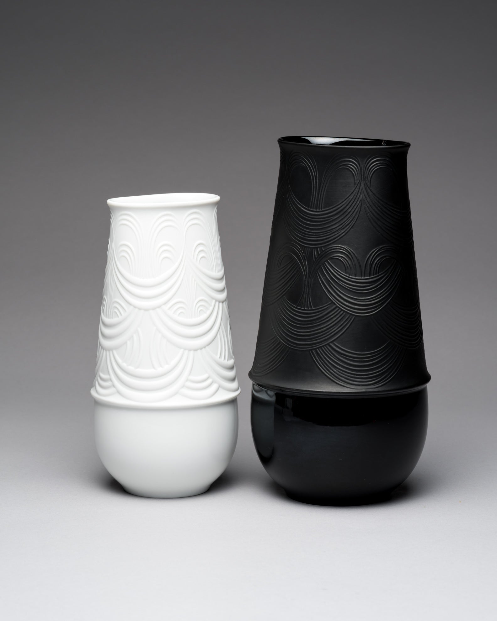 Porcelain Vases Duo  – Bjørn Wiinblad for Rosenthal, 1970s