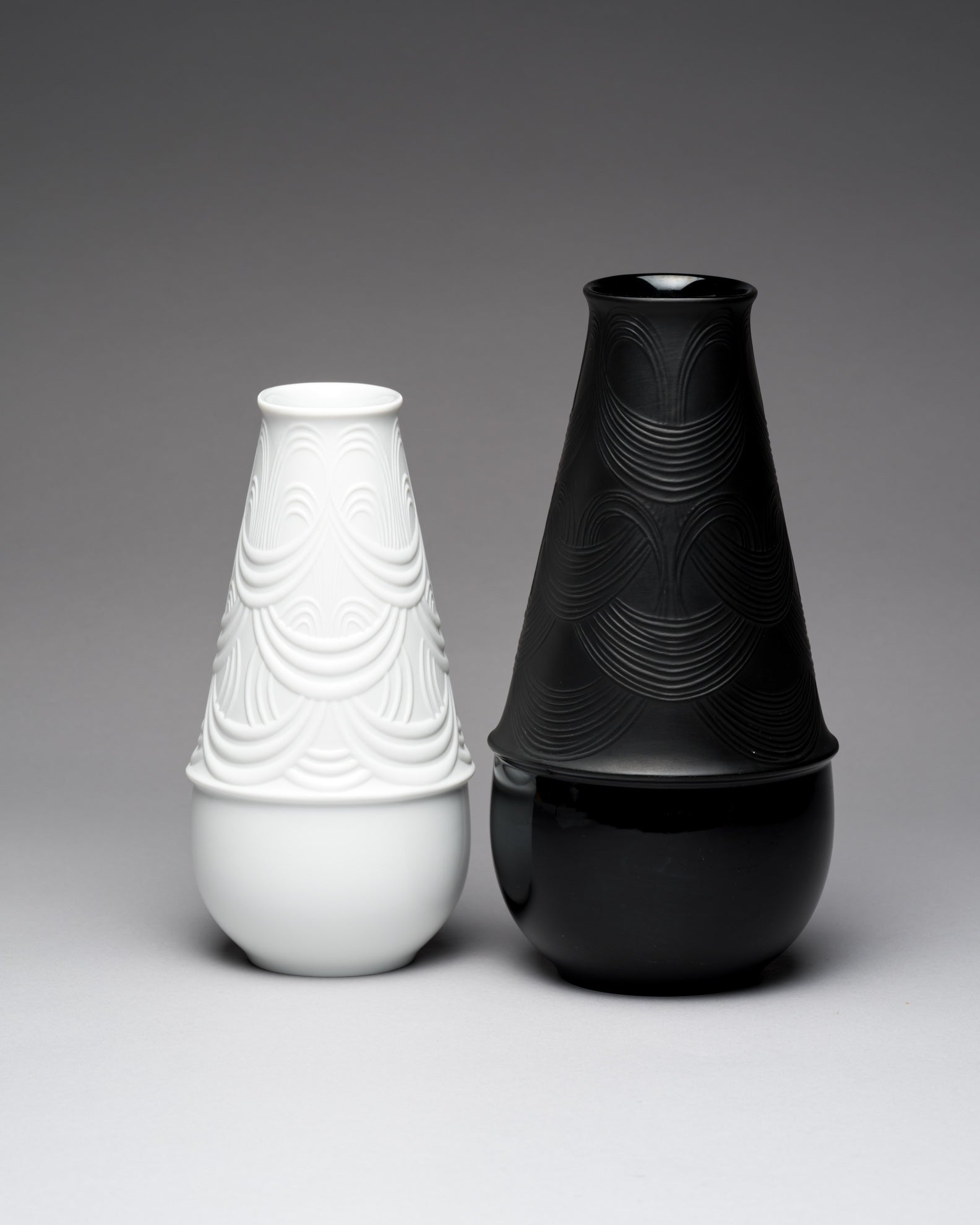 Porcelain Vases Duo  – Bjørn Wiinblad for Rosenthal, 1970s