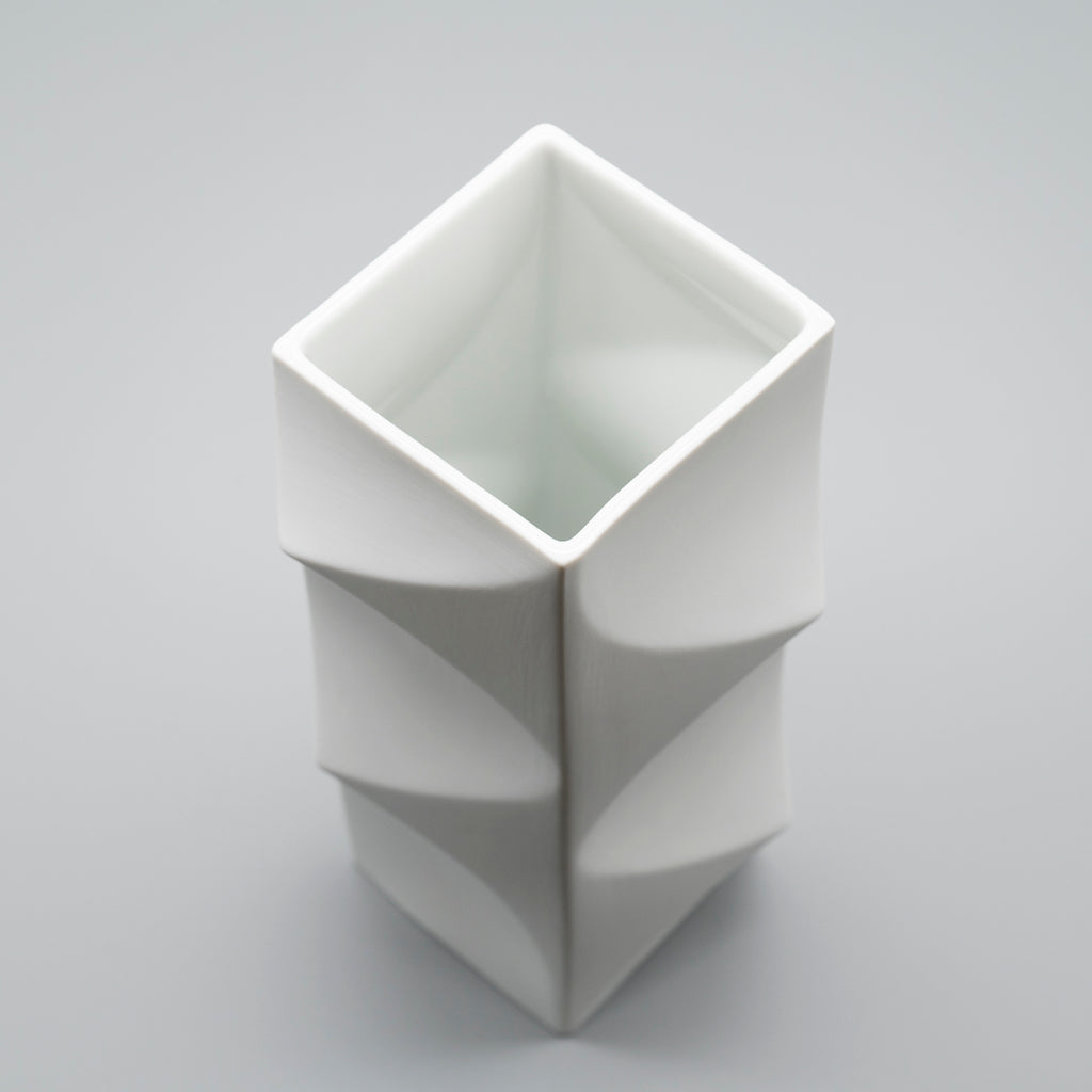 Bisque Porcelain Trio “Archais” (incl. “Artichoke”) – Heinrich Fuchs for Hutschenreuther, 1960s–70s