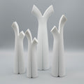 Pianta Porcelain Vases Trio & Candle Holder - Lino Sabattini for Rosenthal, 1980s